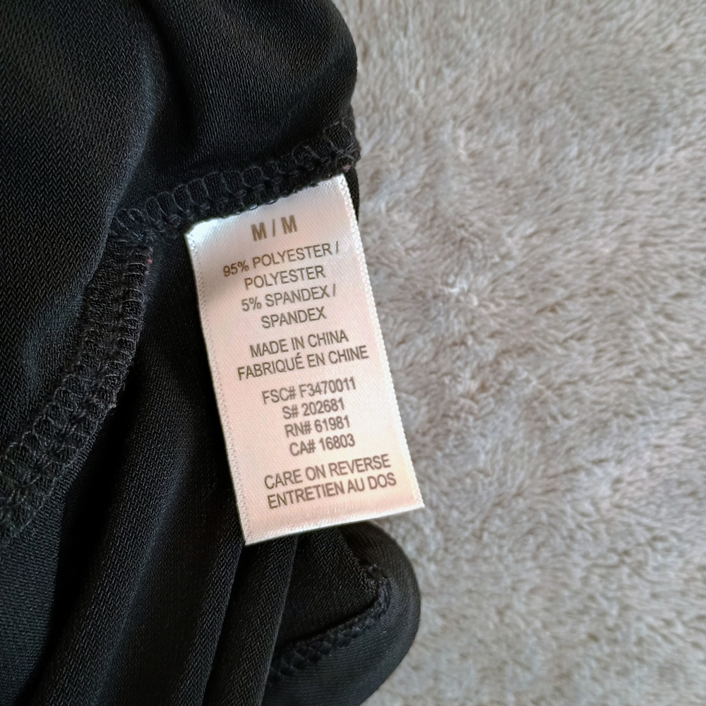 Black Dress Medium Lightweight Material - Picture 2 of 7